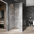 Душевая дверь в нишу Ravak Nexty NDOP1-80 Transparent, профиль сатин