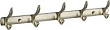 Планка Savol S-00115C, 5 крючка