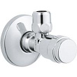 Угловой вентиль GROHE 1/2″-3/8″ для подключения смесителей, хром (41263000)