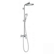 Душевая стойка Hansgrohe Crometta S 240 1jet Showerpipe EcoSmart 27269000 9 л