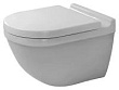 Унитаз подвесной Duravit Starck 3 22250900001-WG антигрязевое покрытие