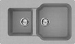 Мойка кухонная Omoikiri Maru 86-2-GR leningrad grey