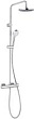 Душевая стойка Kludi Logo dual shower system 6809405-00 с термостатом
