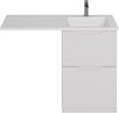 Тумба с раковиной Dreja Bona 60 R, ящики