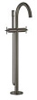 Внешняя часть свободностоящего смесителя для ванны GROHE Atrio New, темный графит (25044AL3)