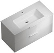 Тумба под раковину Kerama Marazzi Piano 95 белая глянцевая