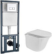 Комплект Инсталляция WeltWasser Marberg 410 SE + унитаз Telbach 004 GL-WT с микролифтом