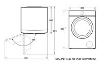 MAUNFELD-MFWM106WH052