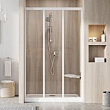 Душевая дверь в нишу Ravak Supernova ASDP3-120 198 Transparent, профиль белый