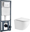 Комплект Инсталляция WeltWasser Marberg 410 SE + унитаз Merzbach 004 GL-WT с микролифтом