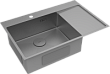 Мойка кухонная Lemark Kezadra 780L 9936151 графит