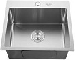 Мойка кухонная Melana Profline H5040 с коландером, сатин