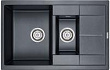 Мойка кухонная Paulmark Feste PM237850-BLM черный металлик