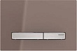 Кнопка смыва Geberit Sigma 50 115.788.SQ.2 темно-коричневое стекло