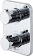 Смеситель Lemark Yeti LM7848C с термостатом, с внутренней частью, для ванны с душем