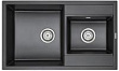 Мойка кухонная Paulmark Tandem PM238250-BL черная
