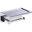 Держатель туалетной бумаги Timo Selene 10044/00 с полкой для телефона