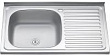 Мойка кухонная Melana 8050 L 076 t L *15, нержавеющая сталь