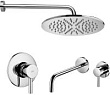 Душевой комплект Paffoni Light KITLIG011CR006 с внутренней частью, хром