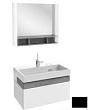 Мебель для ванной Jacob Delafon Terrace EB1186-274 80 см, черный лак