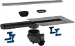 Душевой лоток BETTOSERB Frameless Line 950 под плитку, матовый хром