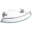 Полка FIXSEN Kvadro стеклянная угловая FX-61303A