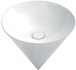 Раковина Kerama Marazzi Cono 44 белая глянцевая