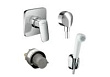 Набор с гигиеническим душем Hansgrohe SetLogisG (71604000 + 13620180 + 27454000 + 32127000)