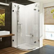 Душевой уголок Ravak Brilliant BSKK3-90 R Transparent, профиль хром
