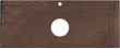 Столешница Kerama Marazzi Plaza Про Феррум PL1.DD571300R\120 коричневая