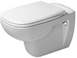 Унитаз подвесной Duravit D-code 45700900A1 безободковый, комплект